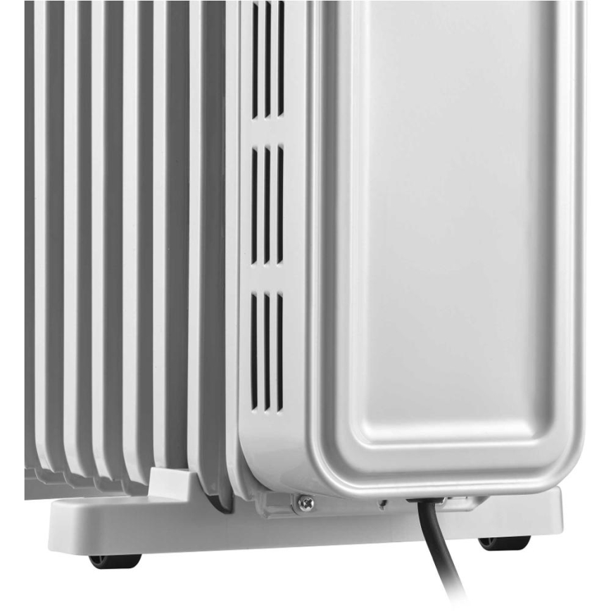 Sencor - Ölradiator mit 11 Rippen 1000/2300W/230V weiß + Fernbedienung