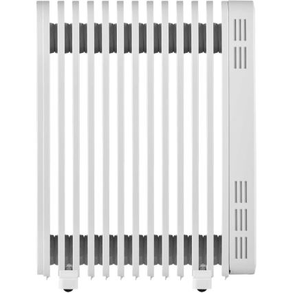 Sencor - Ölradiator mit 13 Rippen 1000/2500W/230V weiß + Fernbedienung