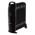 Sencor - Ölradiator mit 7 Rippen, 700 W/230 V, schwarz