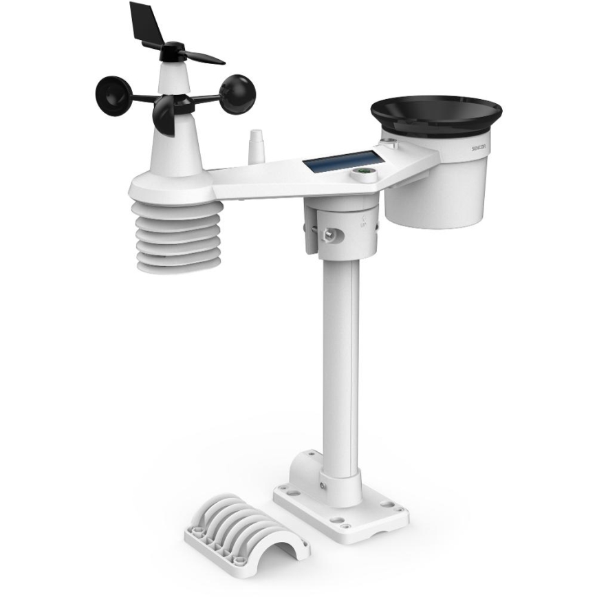 Sencor - Profi-Wetterstation mit Farb-LCD-Anzeige 1xCR2032 Wi-Fi Tuya
