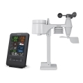 Sencor - Profi-Wetterstation mit LCD-Anzeige und Wecker 1xCR2032 + 3xAA