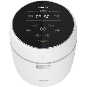 Sencor - Reiskocher 350 W/230 V 0,6 l weiß