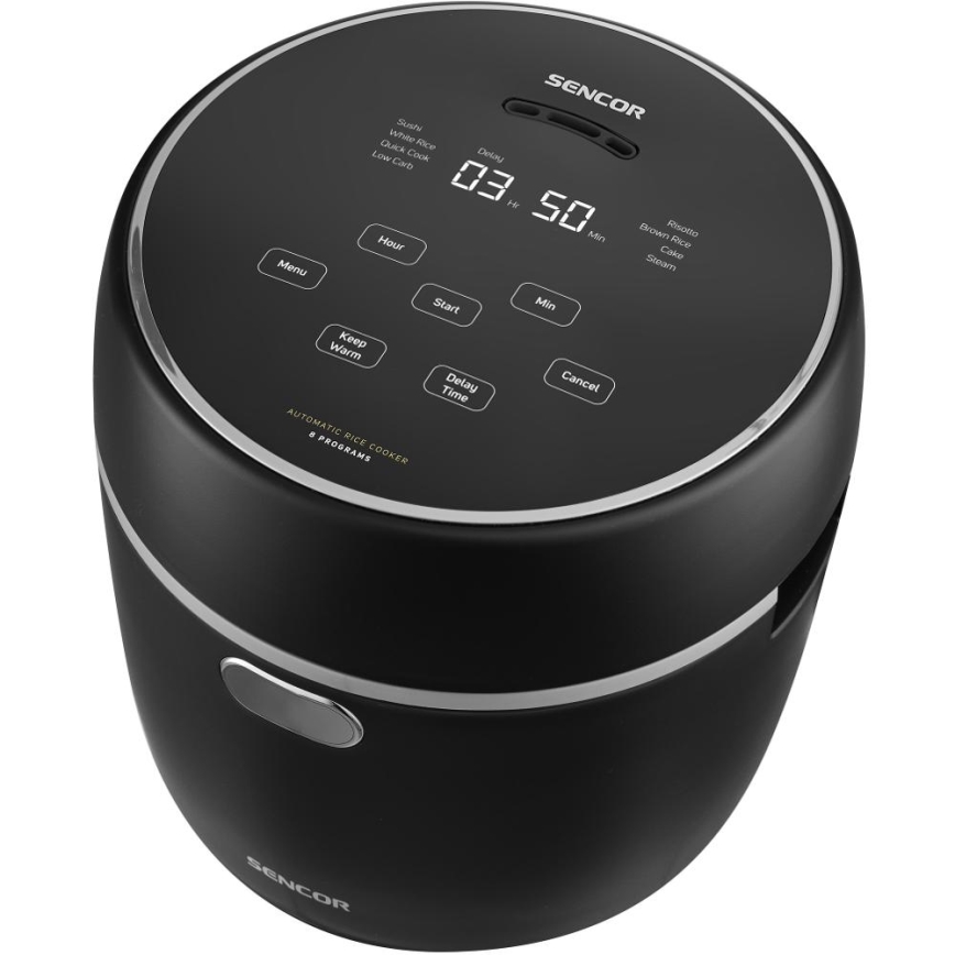 Sencor - Reiskocher 350W/230V 0,6 l schwarz