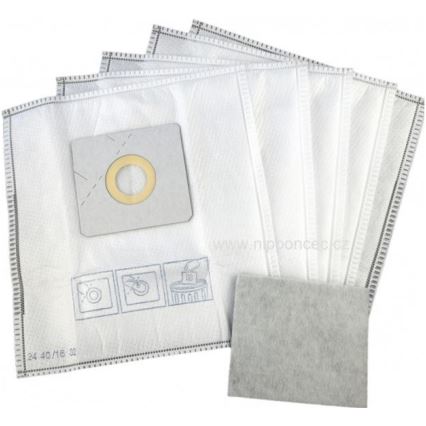 Sencor - SET 5x Staubsaugerbeutel + 1x Mikrofilter für Staubsauger