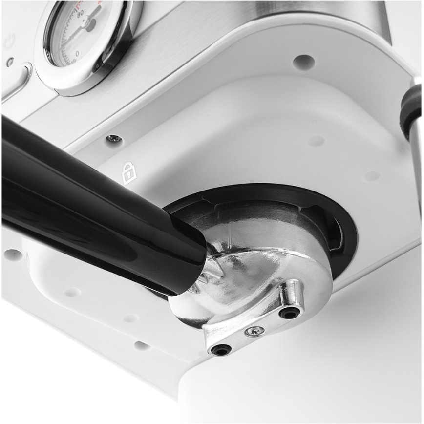 Sencor - Siebträger-Espressomaschine 1050W/230V weiß/matt Chrom