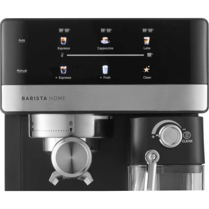 Sencor - Siebträger-Espressomaschine 1350 W/230 V schwarz/mattchrom