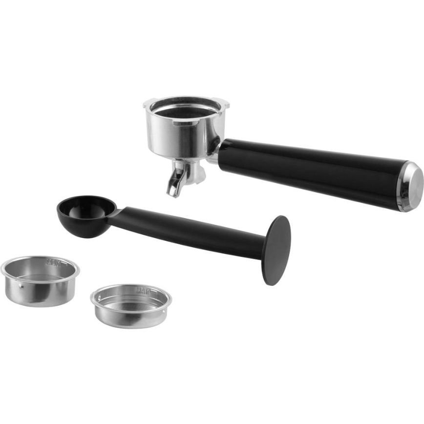 Sencor - Siebträger-Espressomaschine 1350 W/230 V schwarz/mattchrom