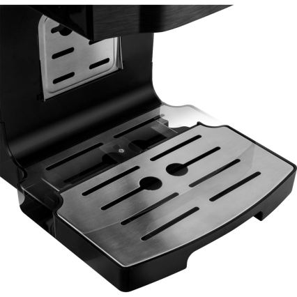 Sencor - Siebträgermaschine Espresso 1450 W/230 V schwarz/mattchrom