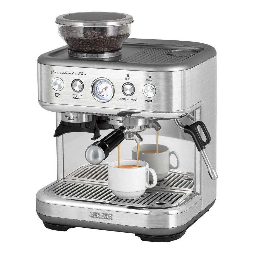 Sencor - Siebträgermaschine Espresso 1770W/230V