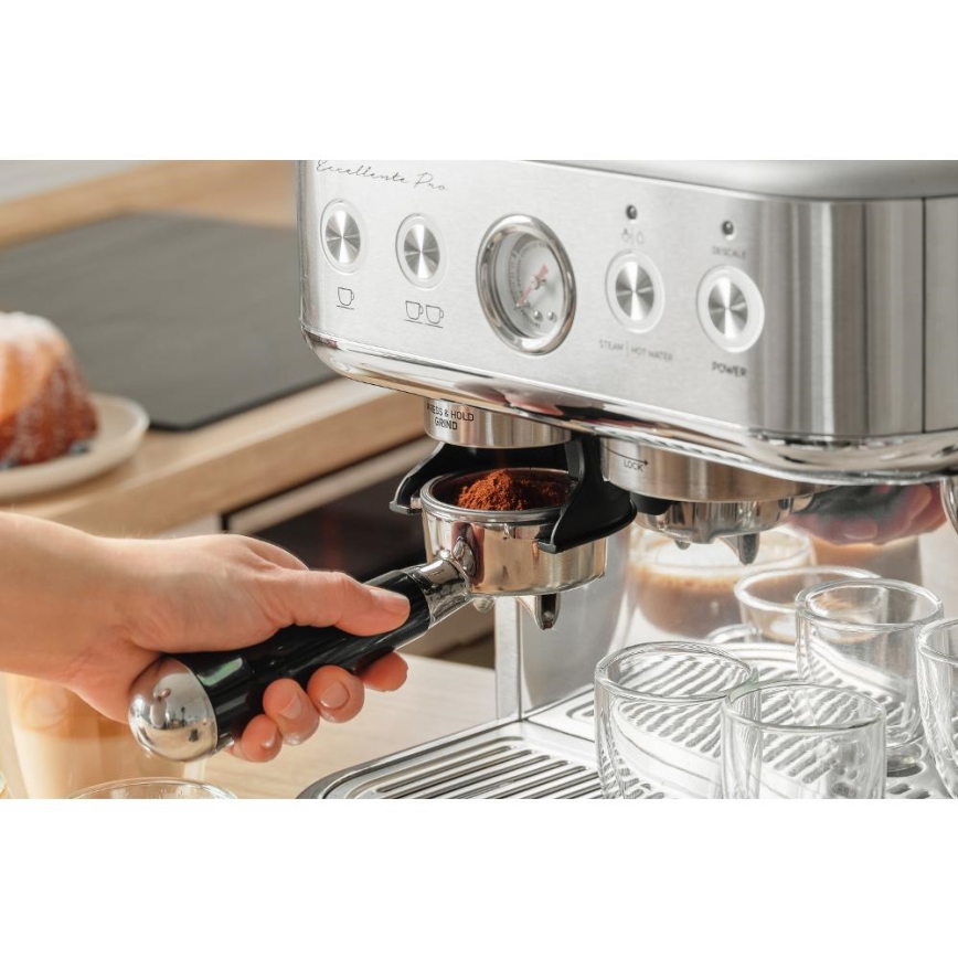 Sencor - Siebträgermaschine Espresso 1770W/230V