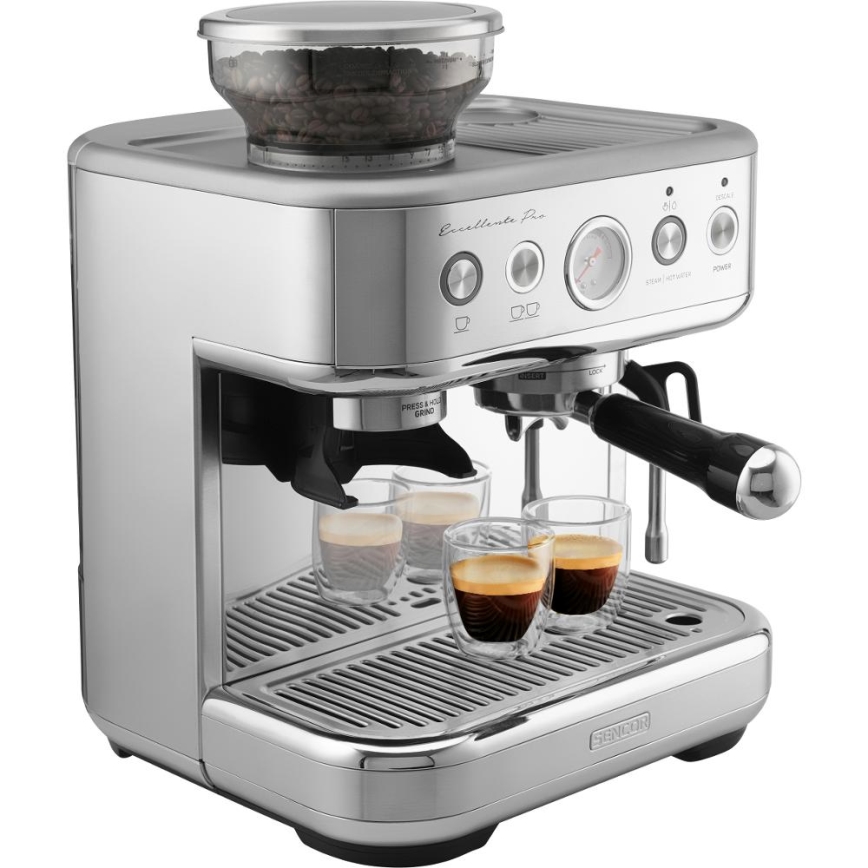 Sencor - Siebträgermaschine Espresso 1770W/230V