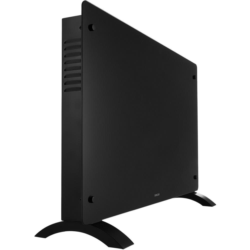 Sencor - Smartes elektrisches Konvektor-Heizgerät 2000 W/230 V IP24 WLAN schwarz + Fernbedienung
