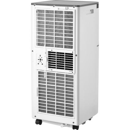 Sencor - Smart mobile Klimaanlage 3-in-1 inklusive vollständigem Zubehör 815 W/230 V 8000 BTU Wi-Fi weiß + Fernbedienung