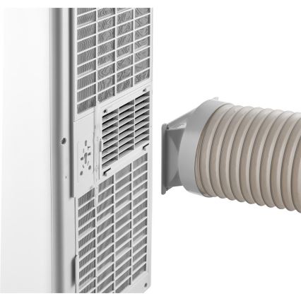Sencor - Smart mobile Klimaanlage 3-in-1 inklusive vollständigem Zubehör 815 W/230 V 8000 BTU Wi-Fi weiß + Fernbedienung