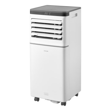 Sencor - Smart mobile Klimaanlage 3-in-1 inklusive vollständigem Zubehör 815 W/230 V 8000 BTU Wi-Fi weiß + Fernbedienung