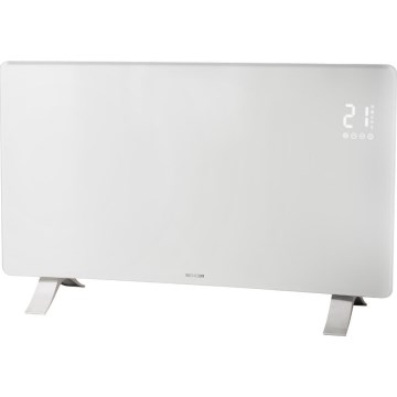 Sencor - Smarter elektrischer Direktheizer/Konvektor 1200/2400W/230V IP24 Wi-Fi weiß