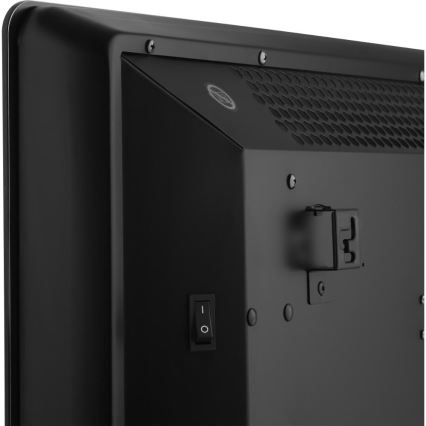 Sencor - Smartes elektrisches Direktheizgerät/Konvektor 1200/2400W/230V IP24 Wi-Fi schwarz