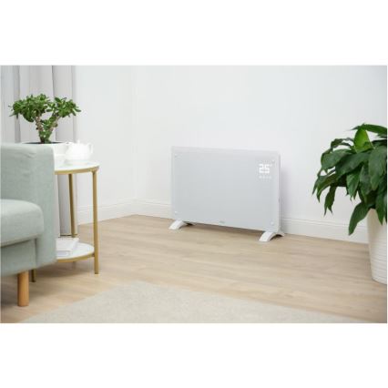 Sencor - Intelligenter elektrischer Direktheizer/Konvektor 2000W/230V IP24 WLAN weiß + Fernbedienung