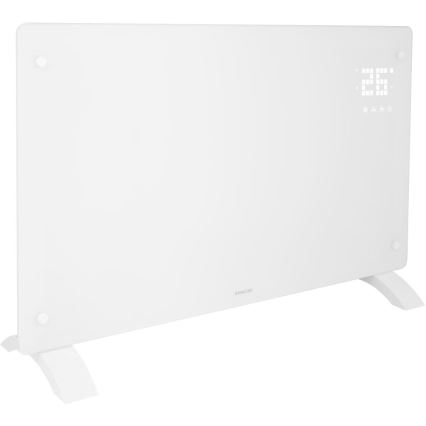 Sencor - Intelligenter elektrischer Direktheizer/Konvektor 2000W/230V IP24 WLAN weiß + Fernbedienung