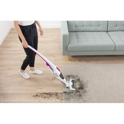 Sencor - Stabstaubsauger 2in1 110W/14,8V 2200 mAh weiß