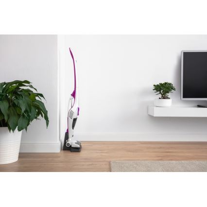 Sencor - Stabstaubsauger 2in1 110W/14,8V 2200 mAh weiß