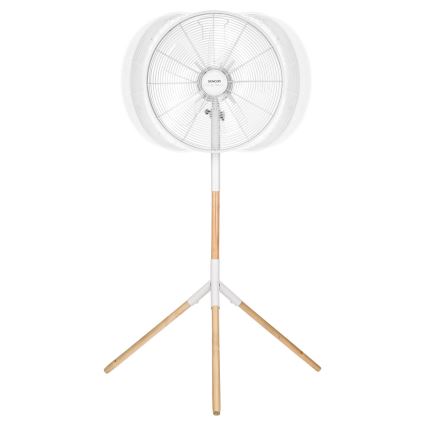 Sencor - Standventilator 50W/230V Ø 40 cm weiß/Buche