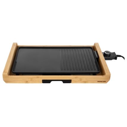 Sencor - Tisch-Elektrogrill 1800W/230V Bambus