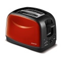 Sencor - Toaster mit zwei Öffnungen 850W/230V rot