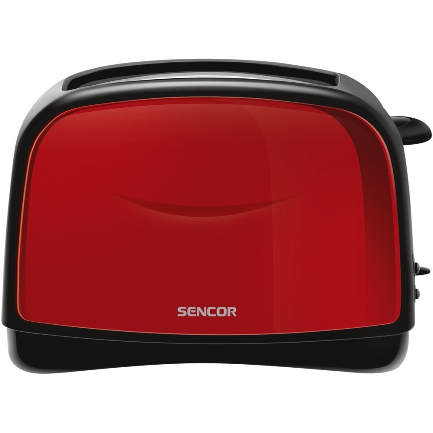 Sencor - Toaster mit zwei Öffnungen 850W/230V rot