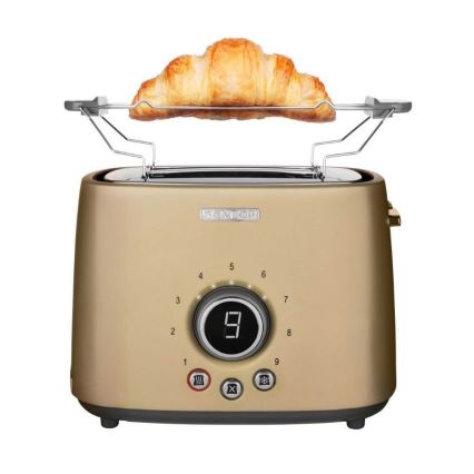 Sencor –  Toaster mit zwei Schlitzen und Aufwärm-Funktion 1000W/230V beige