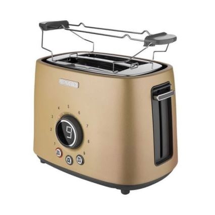 Sencor –  Toaster mit zwei Schlitzen und Aufwärm-Funktion 1000W/230V beige