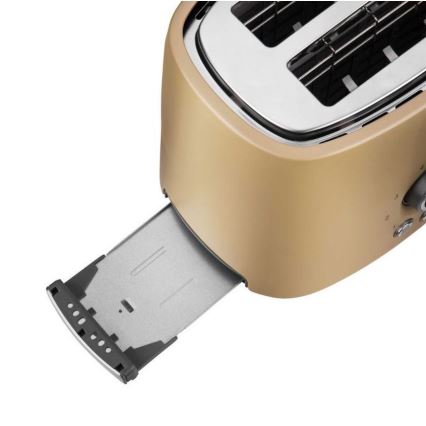 Sencor –  Toaster mit zwei Schlitzen und Aufwärm-Funktion 1000W/230V beige