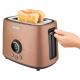Sencor – Toaster mit zwei Schlitzen und Aufwärm-Funktion 1000W/230V Kupfer