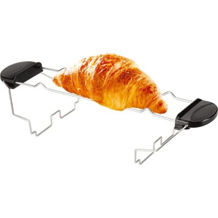 Sencor - Toaster mit zwei Schlitzen und Brötchenaufsatz 1000W/230V kupferfarben