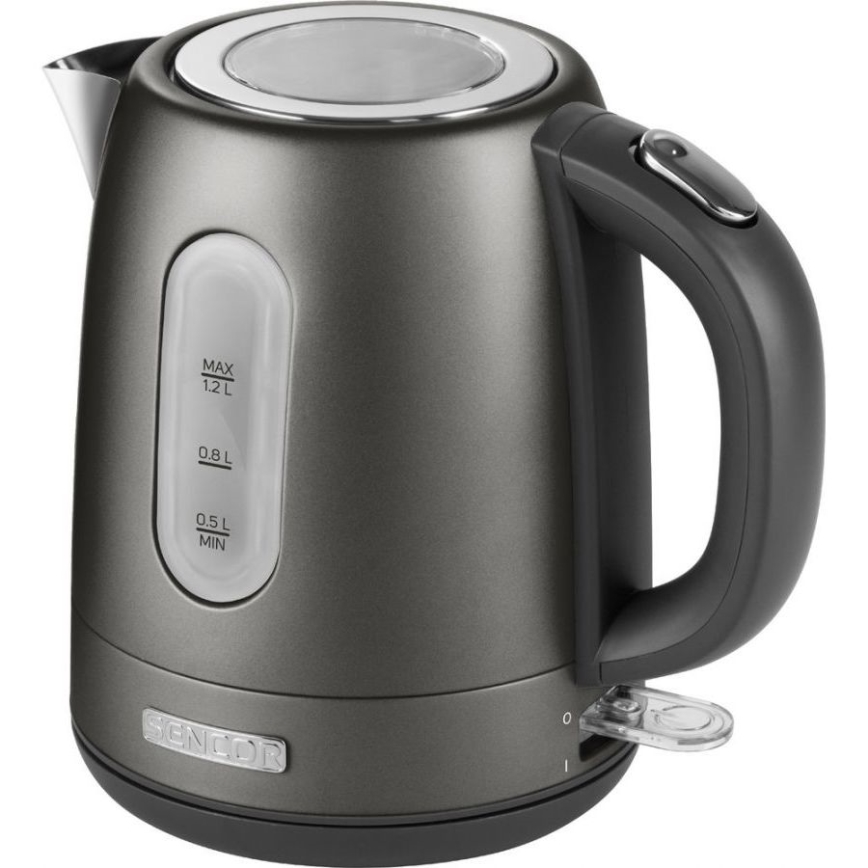 Sencor – Wasserkocher 1,2 l 2150W/230V anthrazit