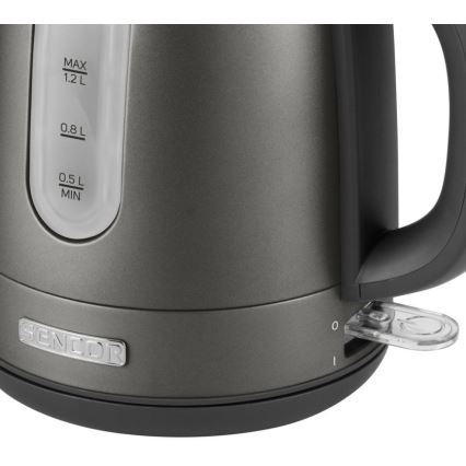 Sencor – Wasserkocher 1,2 l 2150W/230V anthrazit