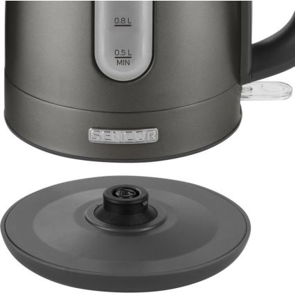 Sencor – Wasserkocher 1,2 l 2150W/230V anthrazit
