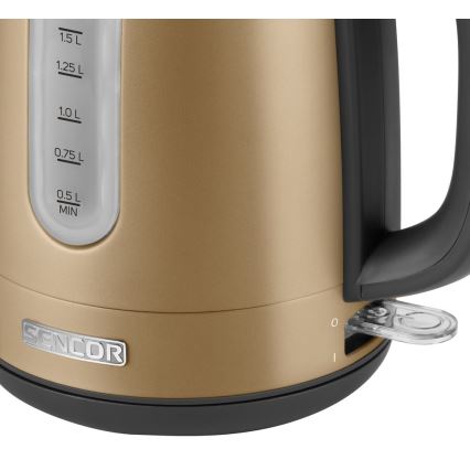 Sencor - Wasserkocher 1,7 l 2150W/230V gold