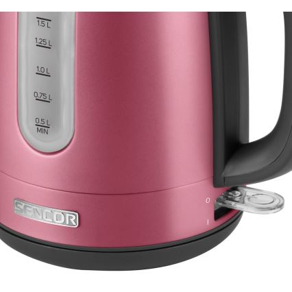Sencor - Wasserkocher 1,7 l 2150W/230V rosa