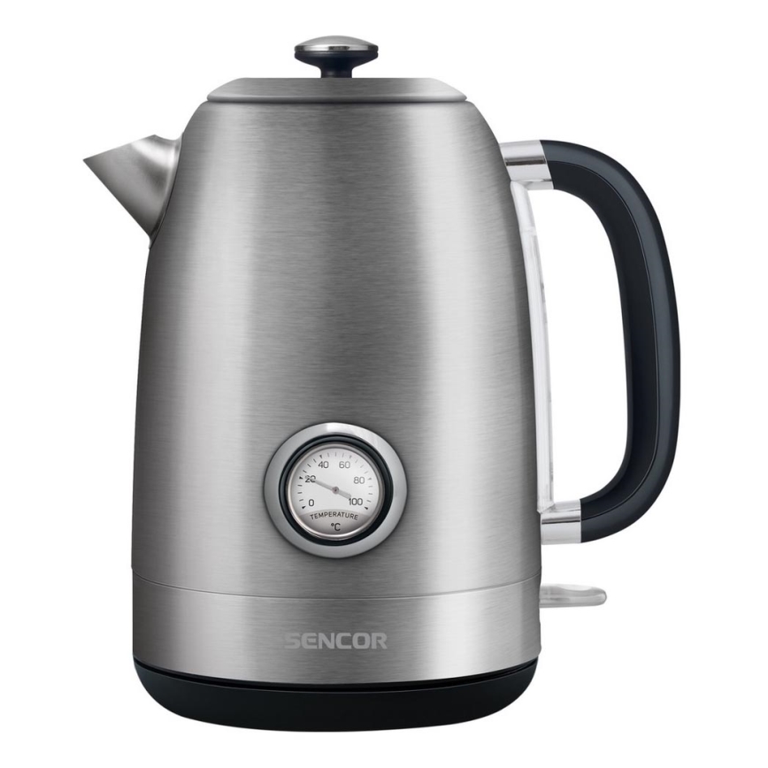 Sencor - Wasserkocher 1,7 l 2200W/230V aus Edelstahl