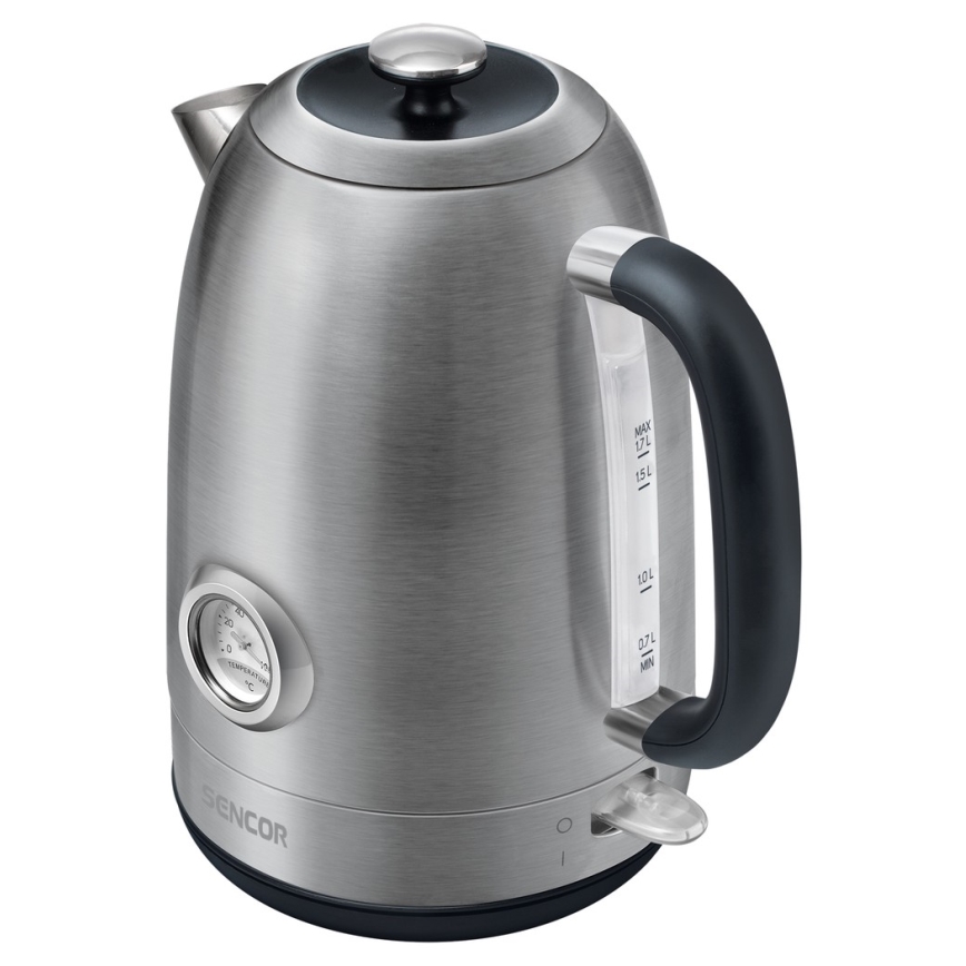 Sencor - Wasserkocher 1,7 l 2200W/230V aus Edelstahl