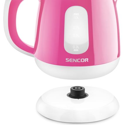 Sencor - Wasserkocher 1 l 1100W/230V rosa