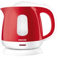 Sencor - Wasserkocher 1 l 1100W/230V rot