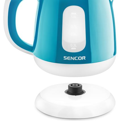 Sencor - Wasserkocher 1 l 1100W/230V türkis