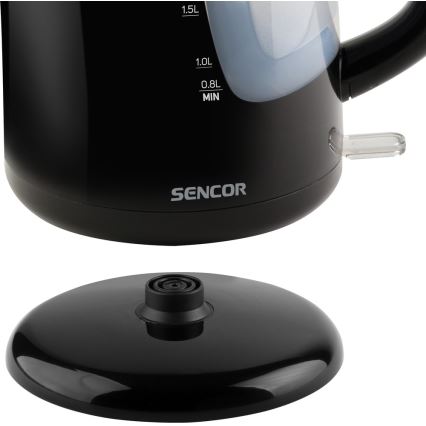 Sencor - Wasserkocher 2,5 l 2200W/230V schwarz