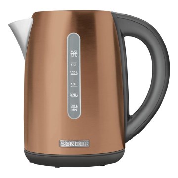 Sencor - Wasserkocher mit Temperaturregelung 1,7 l 2150W/230V kupferfarben