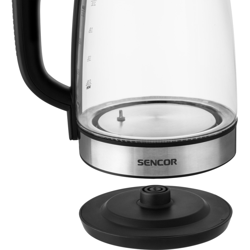 Sencor - Wasserkocher mit Thermoregulierung 2 l 2200W/230V