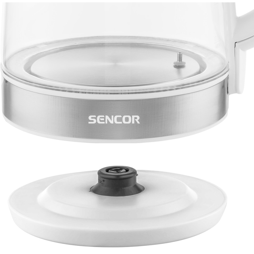 Sencor - Wasserkocher mit Thermoregulierung 2 l 2200W/230V weiß