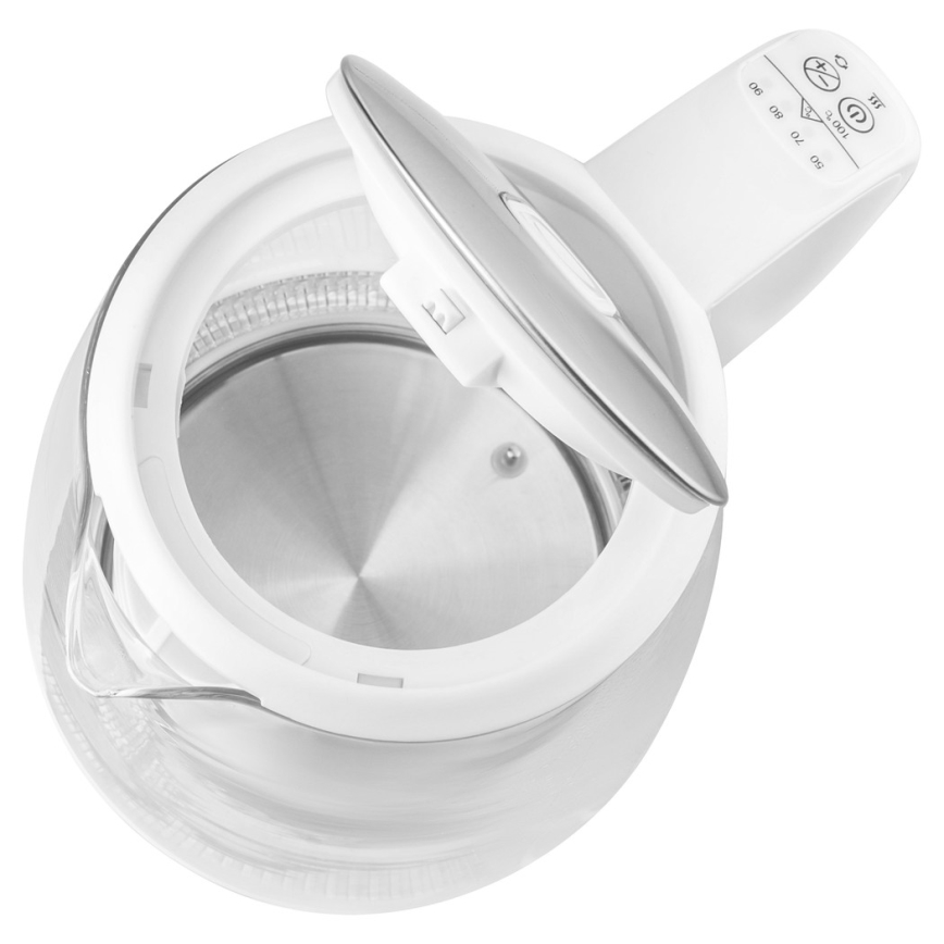 Sencor - Wasserkocher mit Thermoregulierung 2 l 2200W/230V weiß