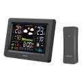 Sencor - Wetterstation mit farbigem LCD-Display 3xAA + 2xAA schwarz